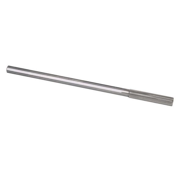 Qualtech Dowel Pin Reamer, Series DWRRDP, 03105 Diameter, 6 Overall Length, Round Shank, Straight Flute,  DWRRDP.3105